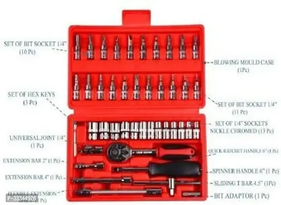 MHAX_High Quality_46 in 1 Pcs Tool_Kit  Screwdriver and Socket Set Multi_Purpose_A Combination Screwdriver-thumb4