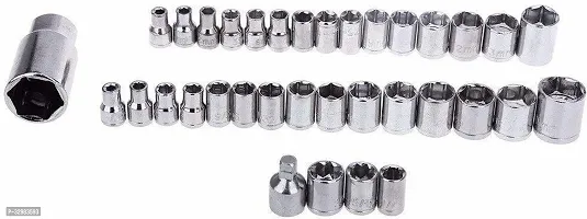 1/4-Inch Socket Set Tool Wrench Combo Tools Kit Pack of 40-thumb3