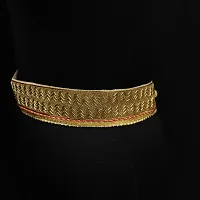 Saree Waist Belt Women saree belt cloth waist chain for women Kamarband Saree Hip belt Saree belt Free Size 26 To 40-thumb2