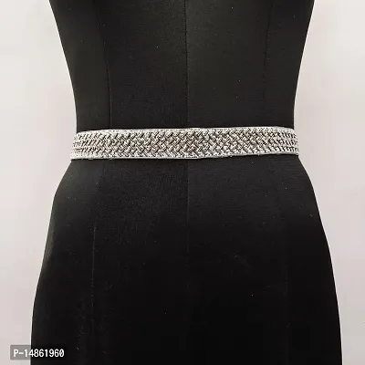 Buy Embellished Saree Belt in Black & Multi Online – ONE MINUTE SAREE INDIA