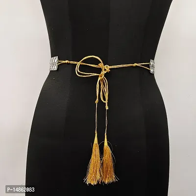 Buy Saree Waist Belt Women saree belt cloth waist chain for women Kamarband Saree  Hip belt Saree belt Free Size 24 To 36 Online In India At Discounted Prices