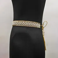 Saree Waist Hip Belt Kamarband For Women Saree Lehnga Choli Gown And Dress Size 24 To 38-thumb1