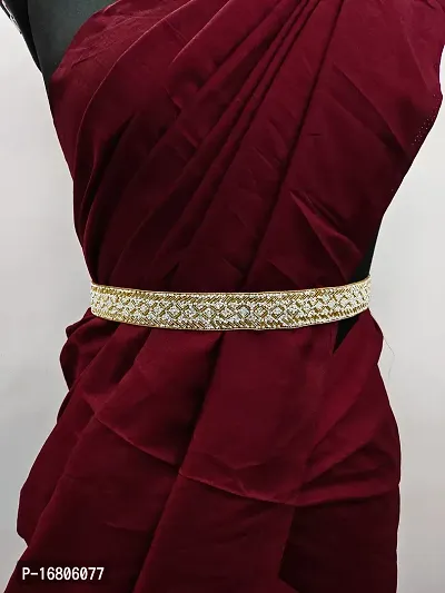 Saree Waist Hip Belt Kamarband For Women Saree Lehnga Choli Gown And Dress Size 24 To 38