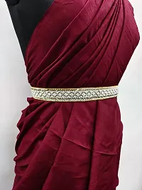 Saree Waist Hip Belt Kamarband For Women Saree Lehnga Choli Gown And Dress Size 24 To 38-thumb2