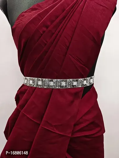 Saree Waist Hip Belt Kamarband For Women Saree Lehnga Choli Gown And Dress Size 24 To 38-thumb0