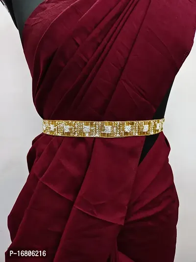 Saree Waist Hip Belt Kamarband For Women Saree Lehnga Choli Gown And Dress Size 24 To 38