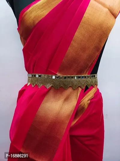 Saree Waist Hip Belt Kamarband For Women Saree Lehnga Choli Gown And Dress Size 24 To 38