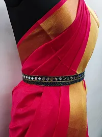 Saree Waist Hip Belt Kamarband For Women Saree Lehnga Choli Gown And Dress Size 24 To 38-thumb1