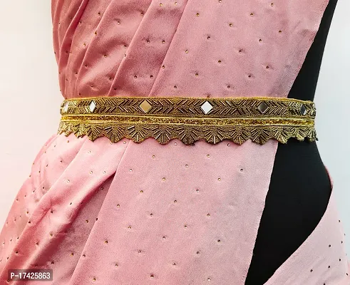 Saree waist belt kamarband gold