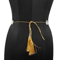 saree waist hip belt kamarband for women grey-thumb1