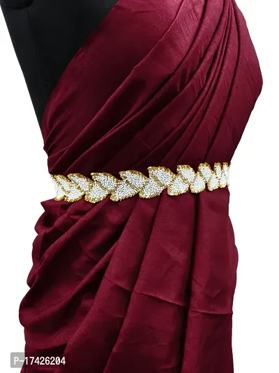 saree waist hip belt kamarband for women gold-thumb3