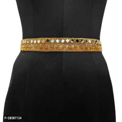 saree waist hip belt kamarband for women belt size 24 to 38-thumb3