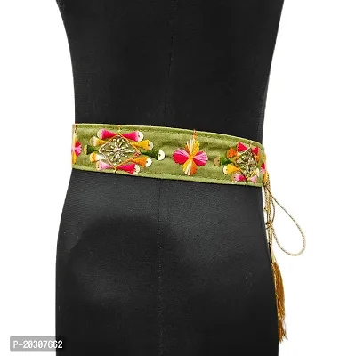 saree waist hip belt kamarband for women belt w hand made d-thumb2