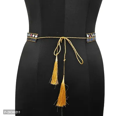 saree waist hip belt kamarband for women belt hand made w-thumb5