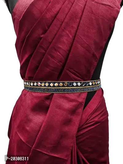 saree waist hip belt kamarband for women belt hand made w-thumb4