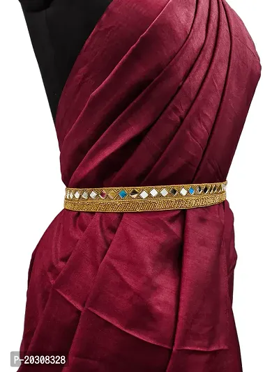 saree waist hip belt kamarband for women belt w hand made-thumb2
