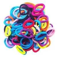 Airclip Textured Hair Rubber Bands For Women, Elastic Hair Bands (Set of 12 Multi-Colour Pieces) Hair Band For Girl/Women For Any Type of Hair-thumb4