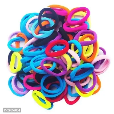 Airclip Textured Hair Rubber Bands For Women, Elastic Hair Bands (Set of 12 Multi-Colour Pieces) Hair Band For Girl/Women For Any Type of Hair-thumb5