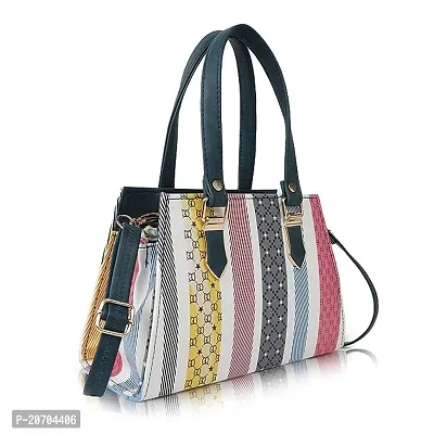 Stylish Fancy Designer PU Colourblocked Handbags For Women