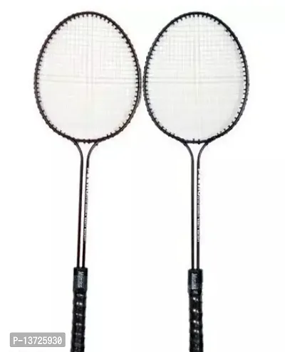 Stylish Fancy Double Shaft Badminton Rackets