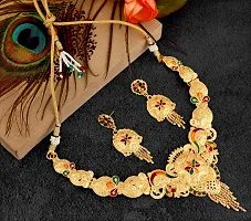 Meena Necklace Jewellery Choker Set For Women-thumb4