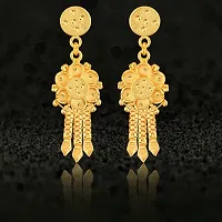 Necklace Jewellery Golden Choker Set For Women-thumb1