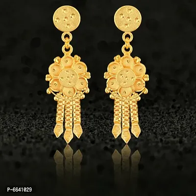 Necklace Jewellery Golden Choker Set For Women-thumb2