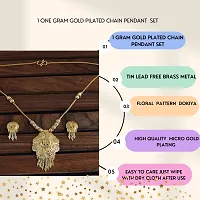 Stylish Golden Copper  Jewellery Set For Women-thumb1