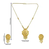 Stylish Golden Copper  Jewellery Set For Women-thumb3