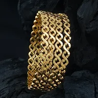 Classic Four Gold Plated Bangles Bangdi For Women-thumb2