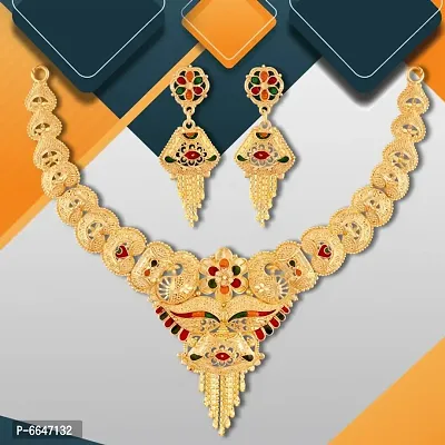 Mansiyaorange Forming Choker Necklace Jewelery/Imitation/Jualry/Jwellry Set/Jewellery Set For Women-thumb3