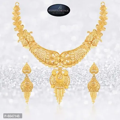 Mansiyaorange Forming Choker Necklace Jewelery/Imitation/Jualry/Jwellry Set/Jewellery Set For Women-thumb3