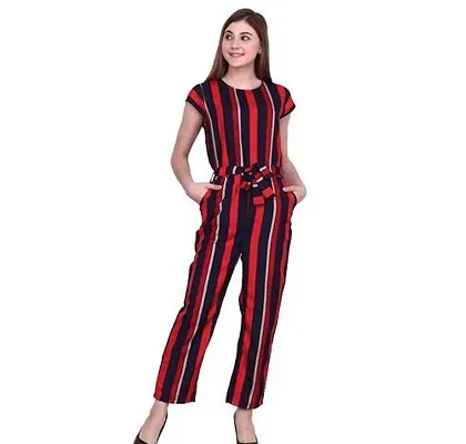 Classic Crepe Jumpsuits for Womens