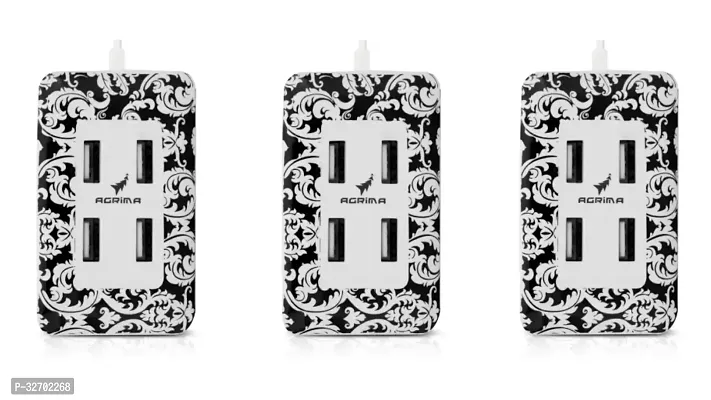 Modern Usb Port 4 in 1 Hub Pack of 3-thumb0