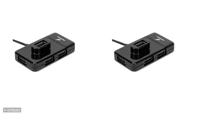 Modern Usb Port 4 in 1 Hub Pack of 2