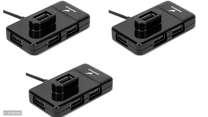 Modern Usb Port 4 in 1 Hub Pack of 2