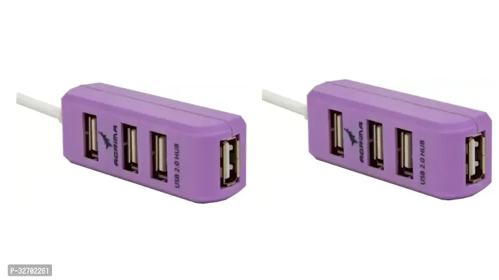 Modern Usb Port 4 in 1 Hub Pack of 2-thumb0