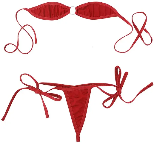 Ceniz Women's G-String Thongs Bikini Set .