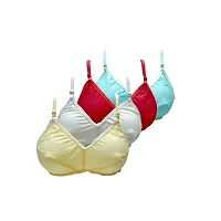 Women Non Padded Bra (Pack OF 4)-thumb1