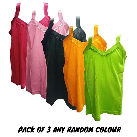 Girl Camisole (Pack of 3)