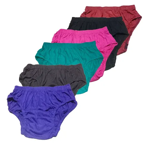 Women Plain Panty (Pack of 3)