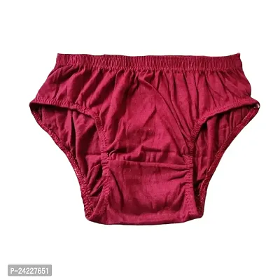 Women Plain Cotton Panty (Pack of 3)-thumb3