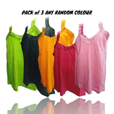 Girl Camisole (Pack of 3)