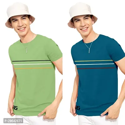 Fancy Cotton T-shirts for Men Pack of 2