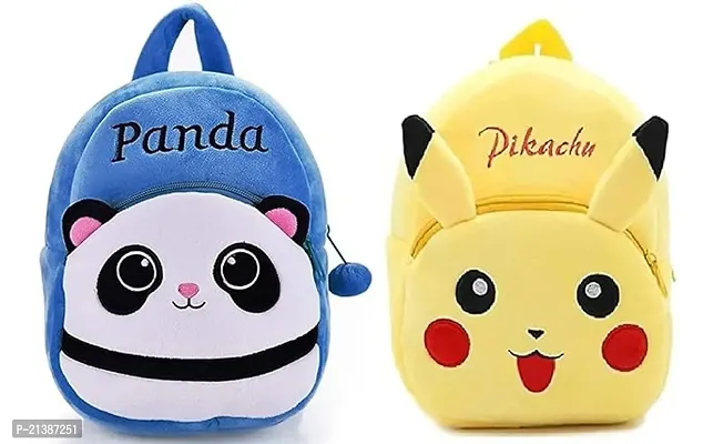 Ashvik Traders School Bag for K ids Plush Backpack Cartoon Toy  Children Gifts Boy Girl Baby School Bag for Kids ( )