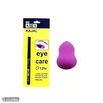 ads eye care kajal pack of 1+ beauty blender pack of 1-thumb0