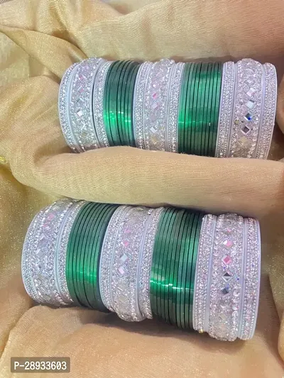 Elegant Bridal Chuda Bangle Set for Brides