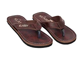 KLASSY Men's Flip Flop Slipper | Casual House Slippers | Indoor Chappals-thumb3