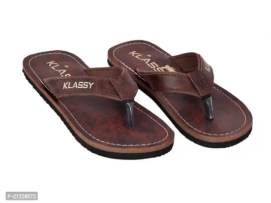 KLASSY Men's Flip Flop Slipper | Casual House Slippers | Indoor Chappals-thumb4