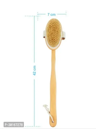 2 in 1 Smooth Touch Brush 14 inch Removable beech wood Handle-thumb3